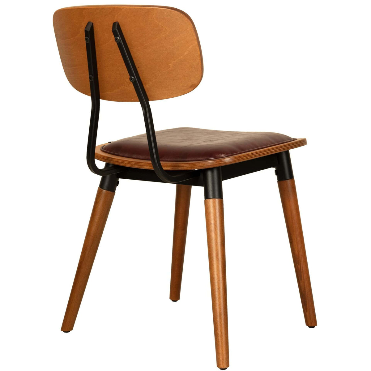 Studo Stoel – Kunstleder Bordeaux