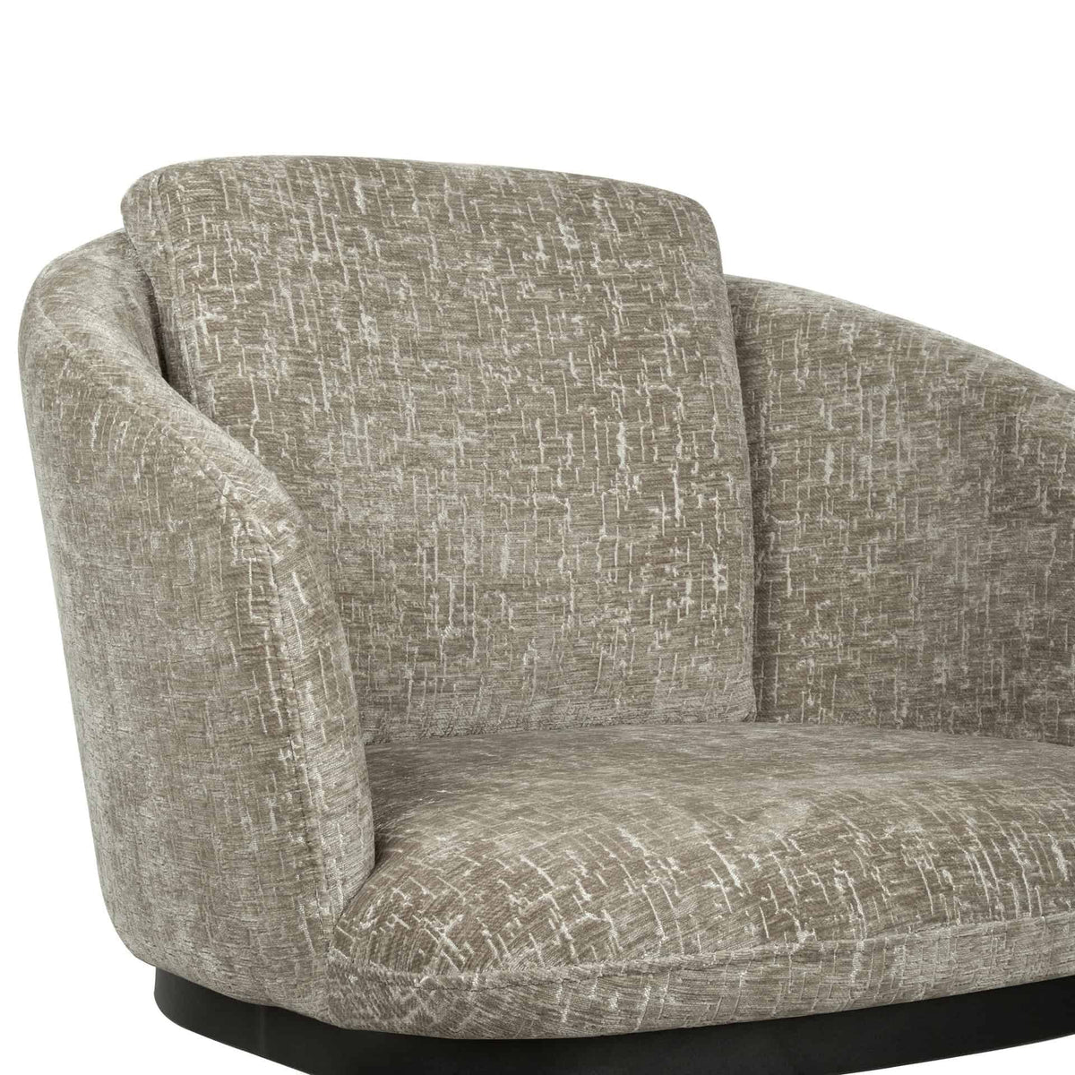Sierra Lounge Stoel – Draaibaar – Shitake
