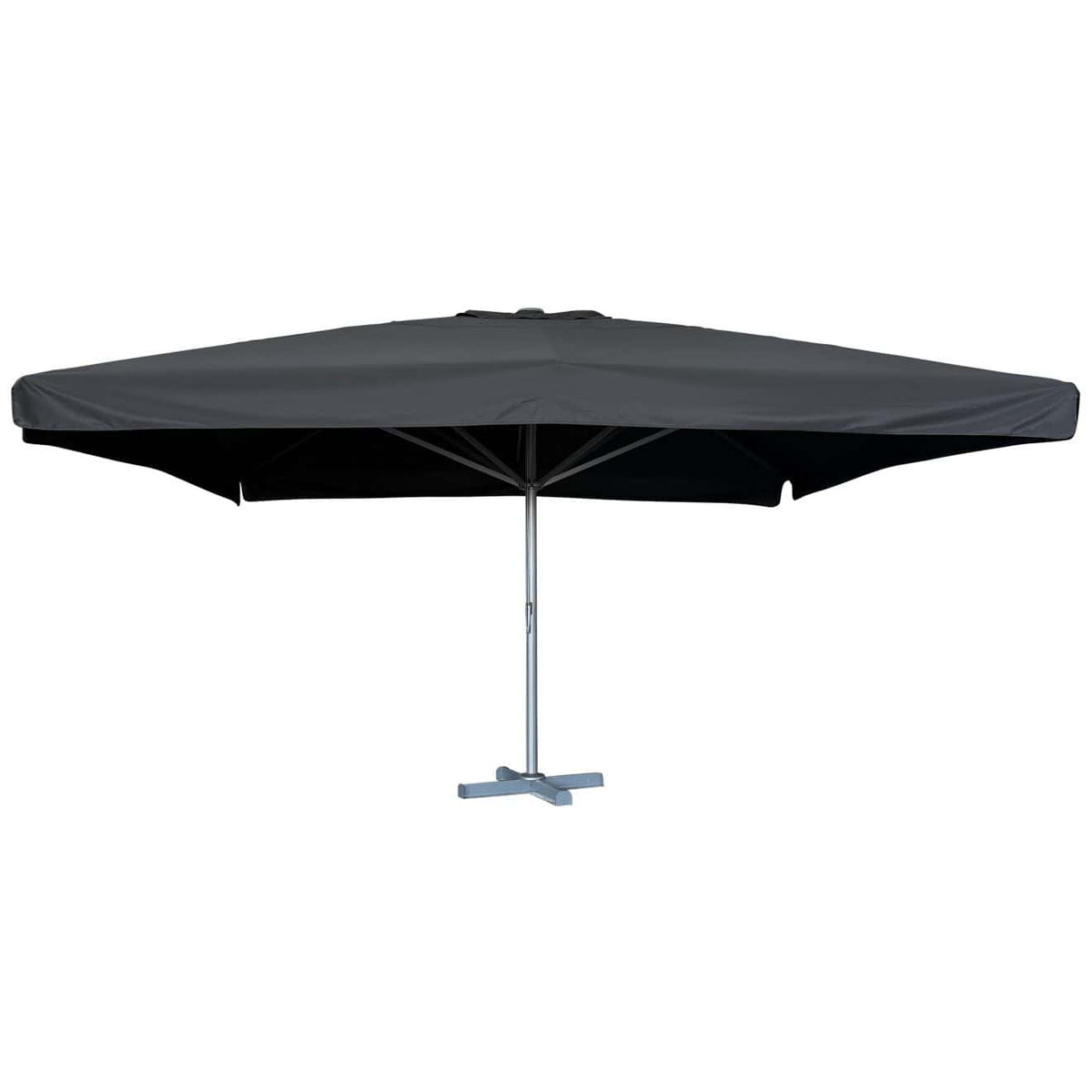 Karin Parasol – 500x500cm – Zwart/Antraciet