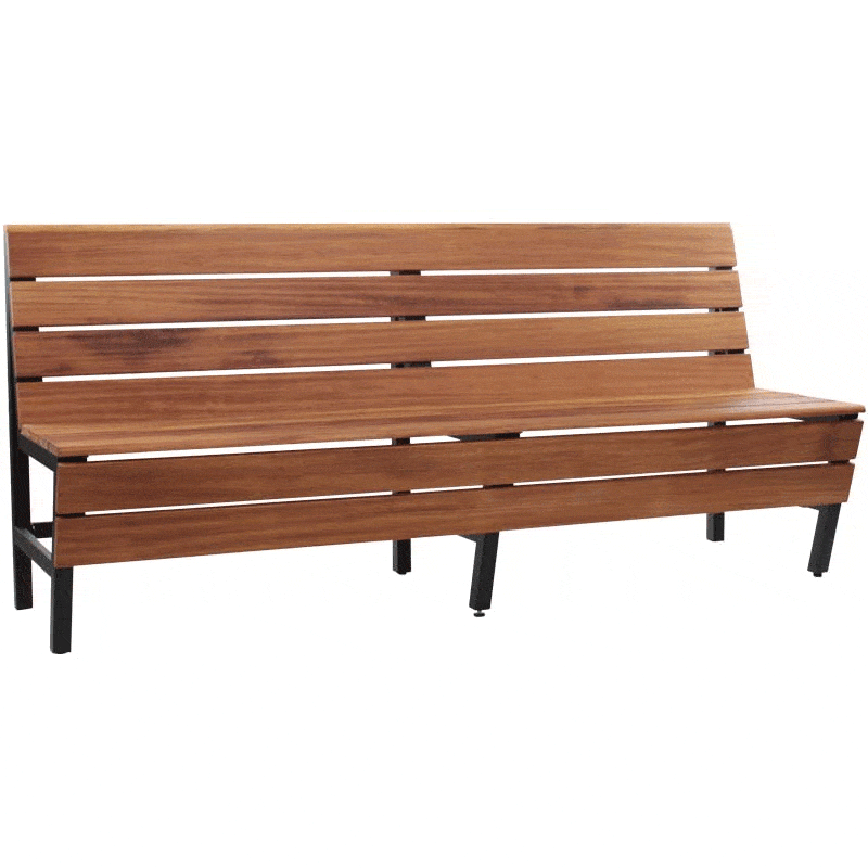 Terrasbank | Iroko | 200 cm