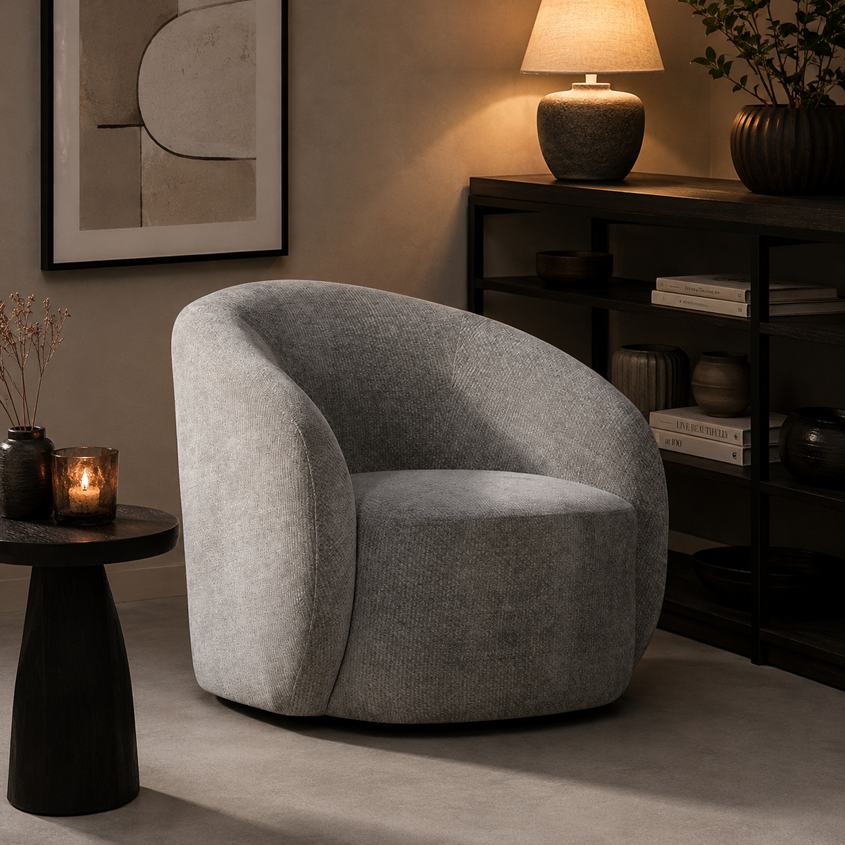 Fauteuil Siena Stone