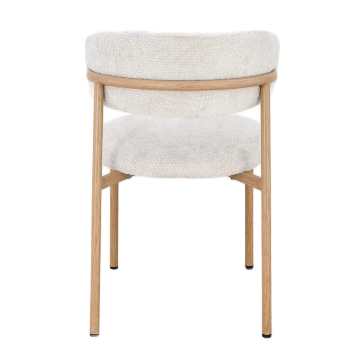 Sora Stoel - Ecru Chenille - Naturel