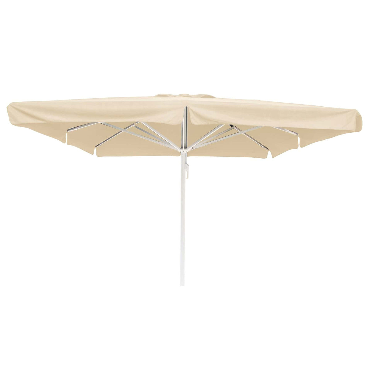 Karin Parasol – 500x500cm – Ecru/Wit