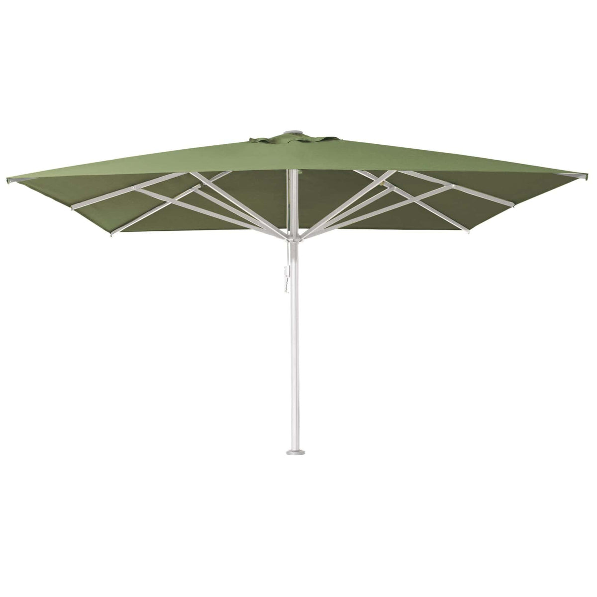 Liva Parasol – 400x400cm – Olive/Wit