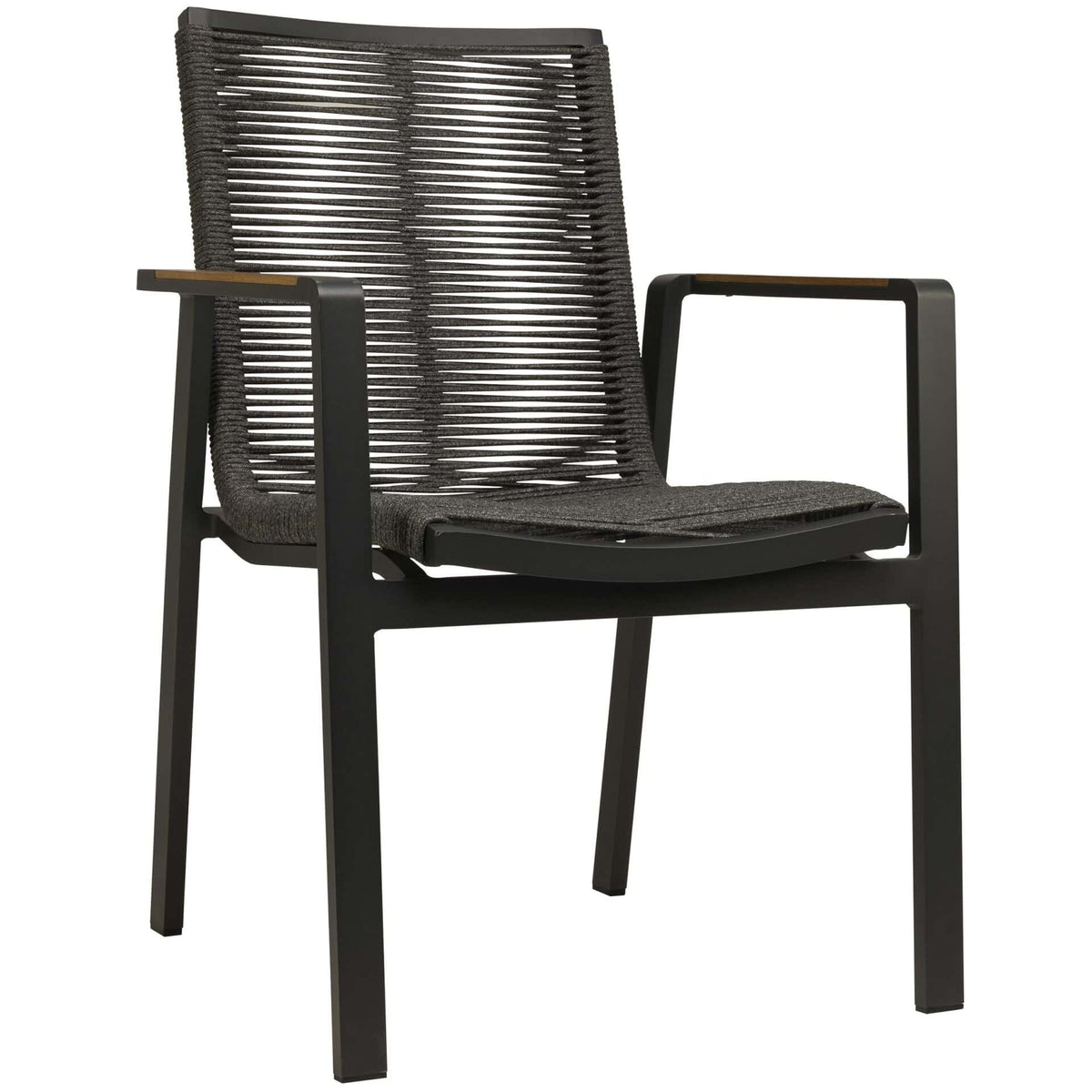 Nofi Dining Chair – Black Rope