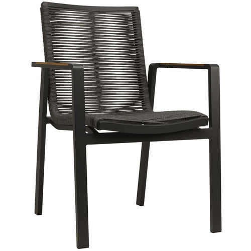 Nofi Dining Chair – Black Rope