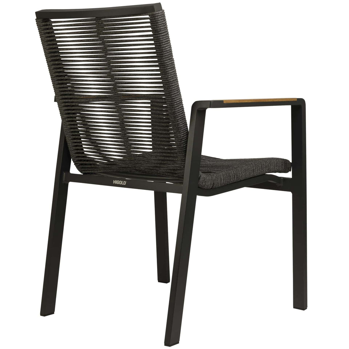 Nofi Dining Chair – Black Rope