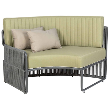 Roma Terrasbank – Rond Small – Groen