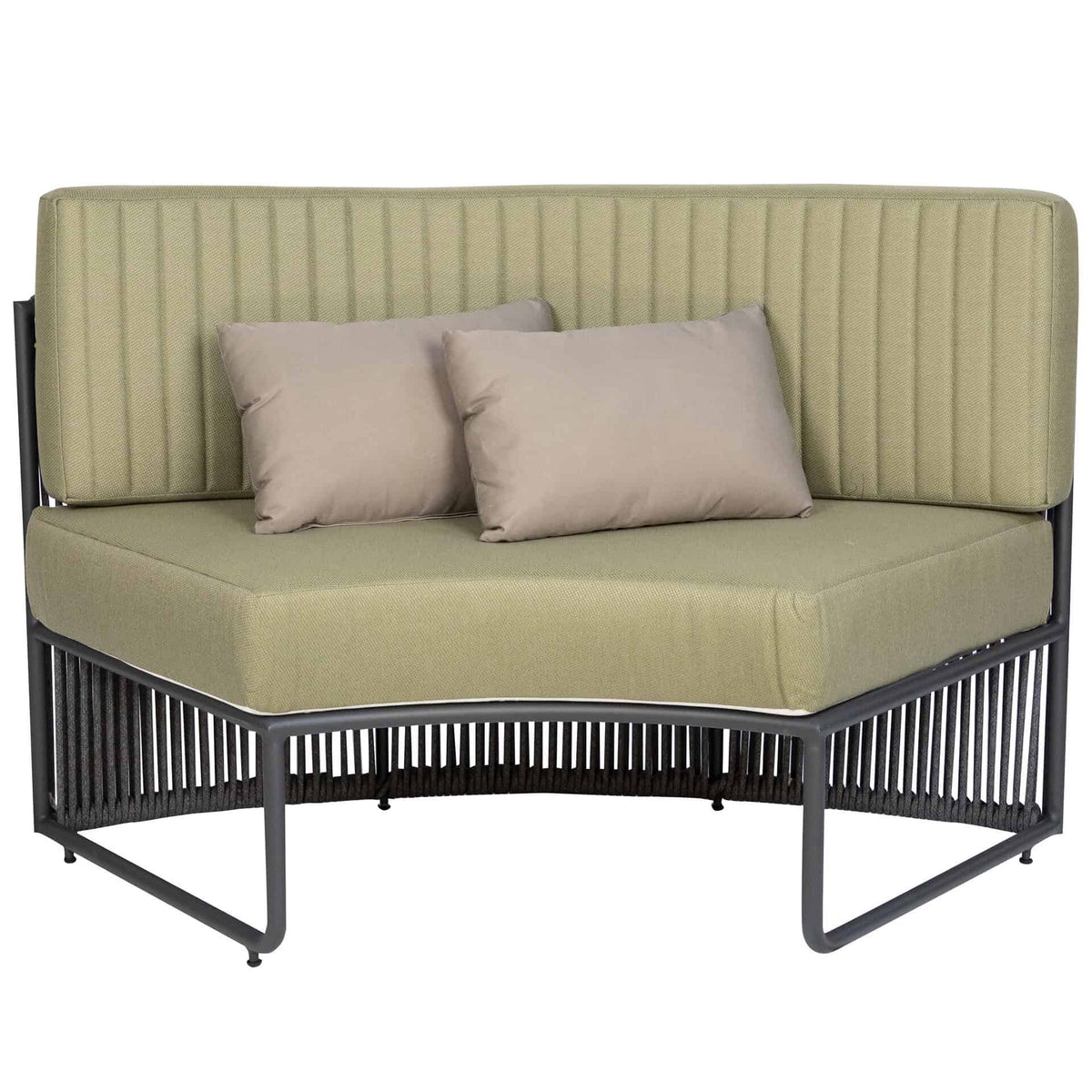 Roma Terrasbank – Rond Small – Groen