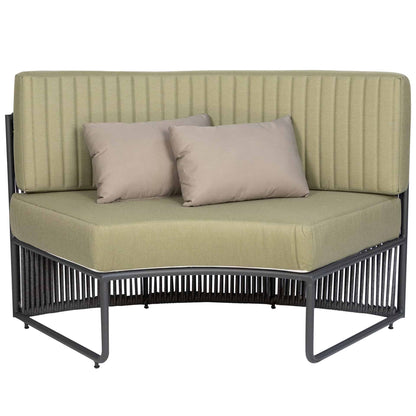 Roma Terrasbank – Rond Small – Groen
