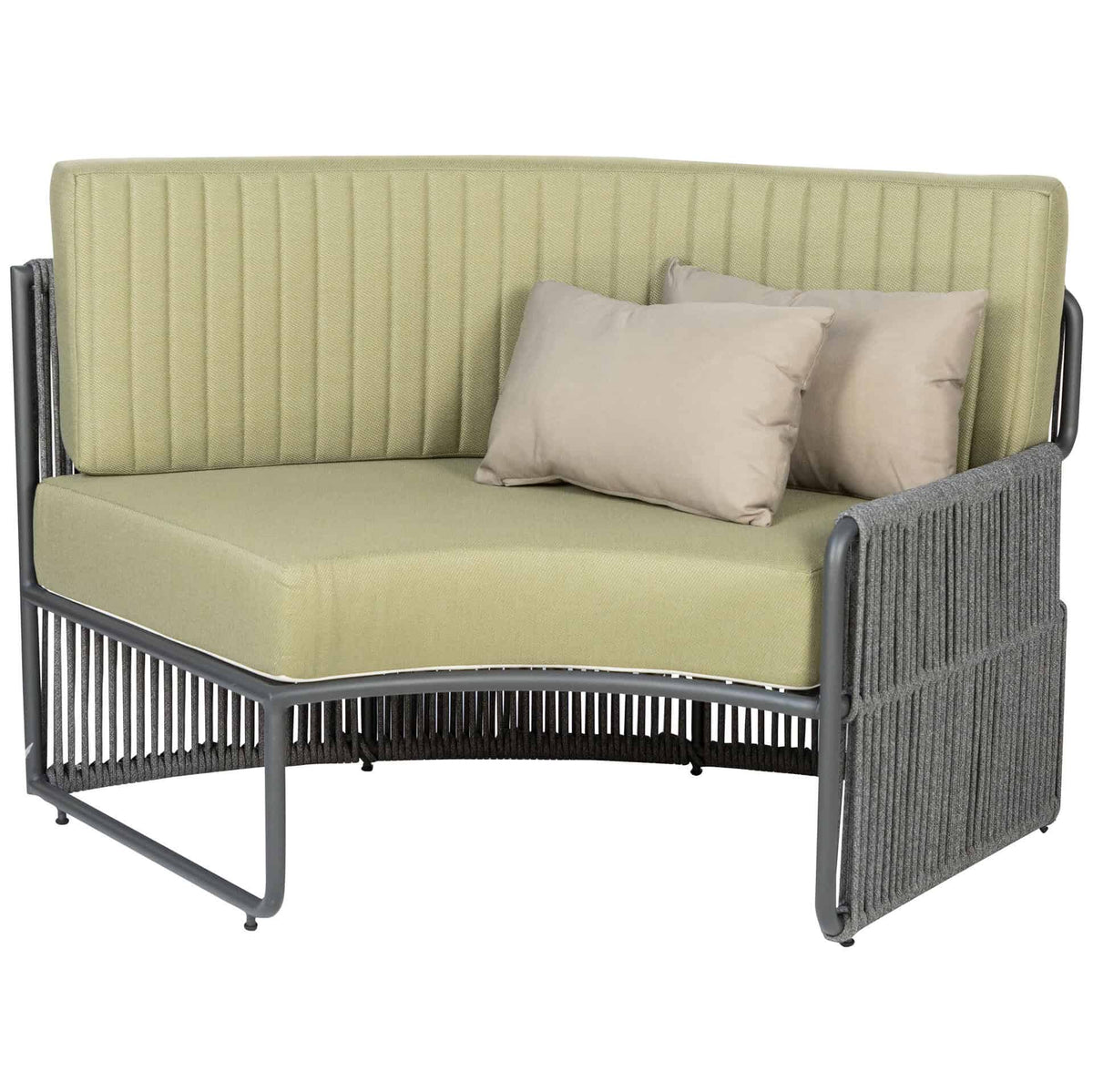 Roma Terrasbank – Rond Small – Groen