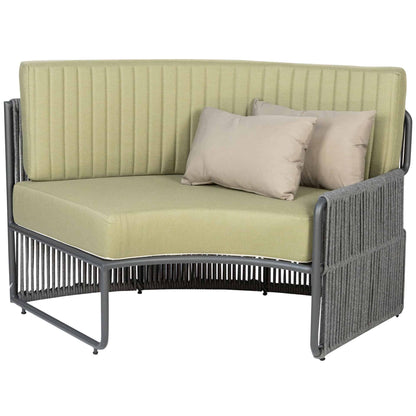 Roma Terrasbank – Rond Small – Groen