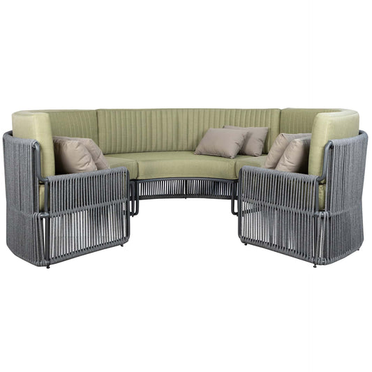 Roma Terrasbank – Rond Large – Groen