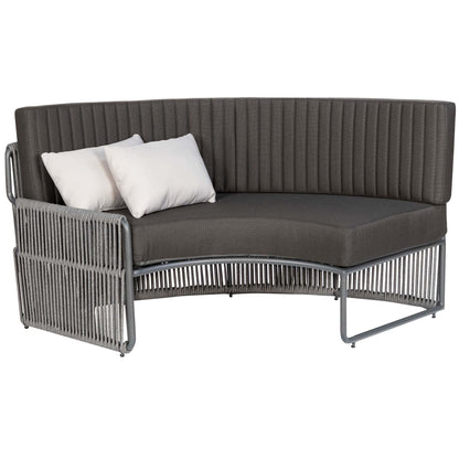 Roma Terrasbank – Rond Large – Zwart