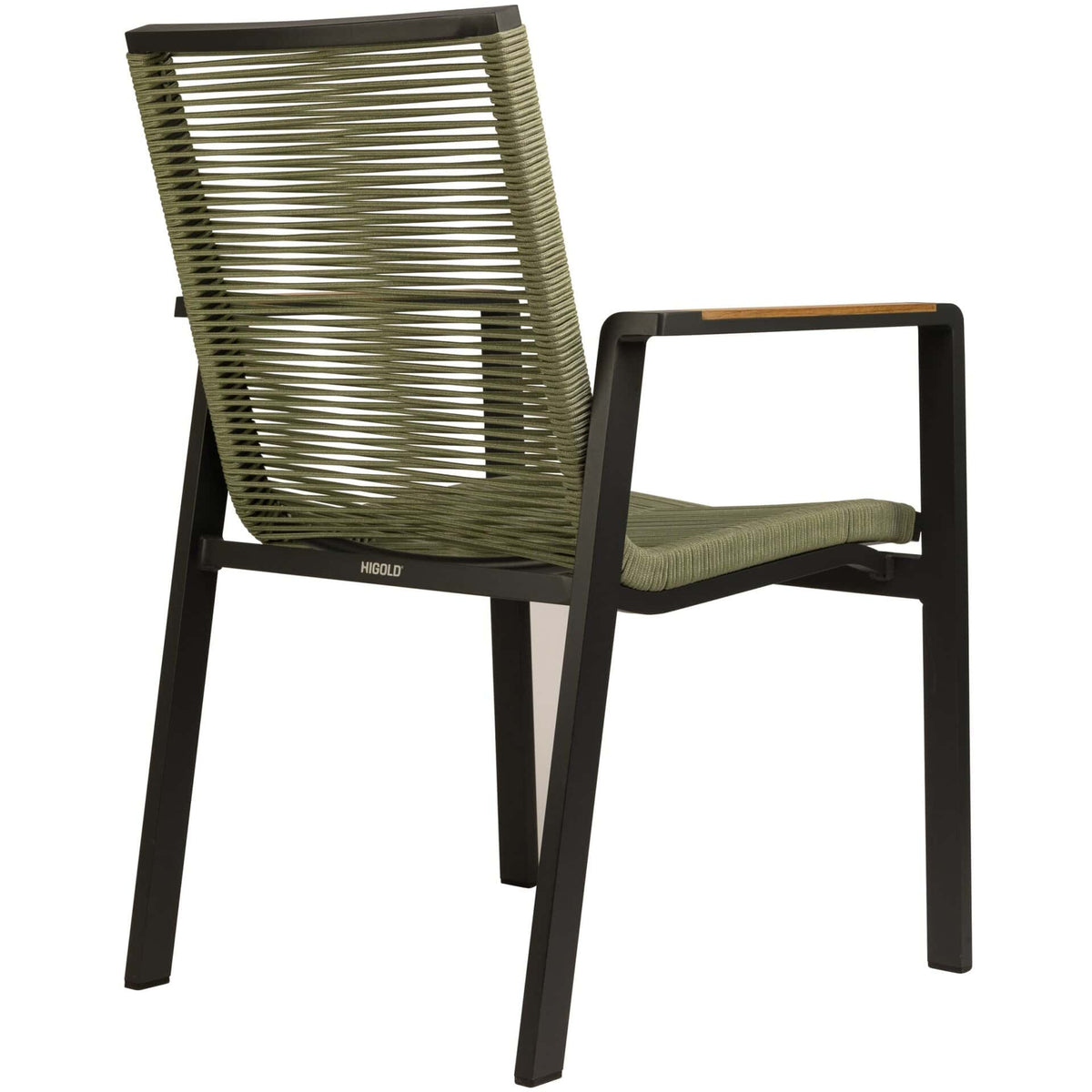 Nofi Dining Chair – Green Rope