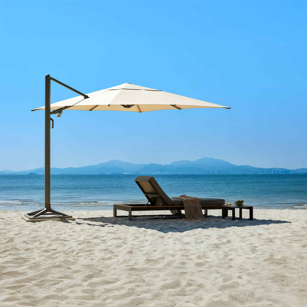 Levia Parasol – 300x300cm – Ecru