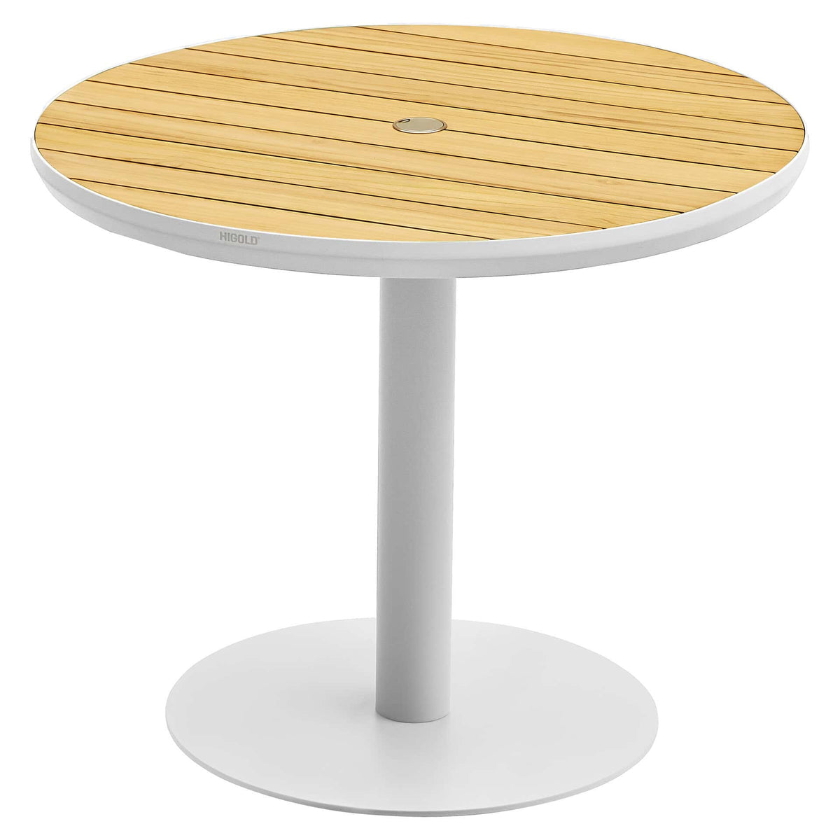 Bali Terrastafel – Ø90cm – Wit
