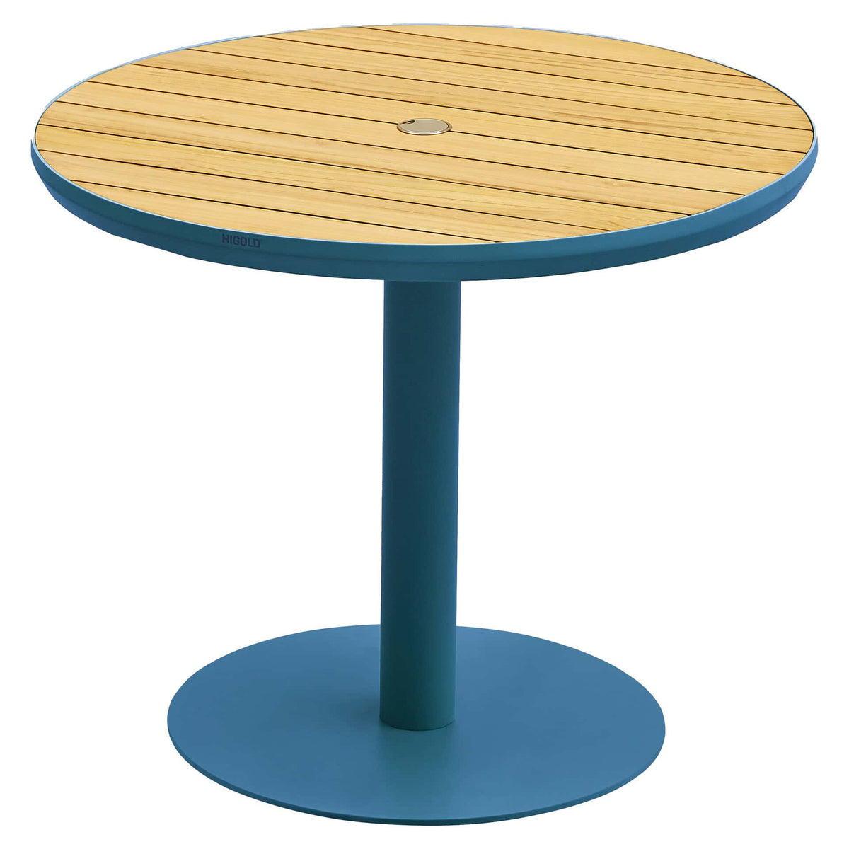 Bali Terrastafel – Ø90cm – Blauw