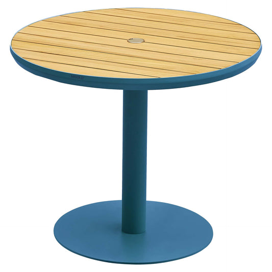 Bali Terrastafel – Ø90cm – Blauw
