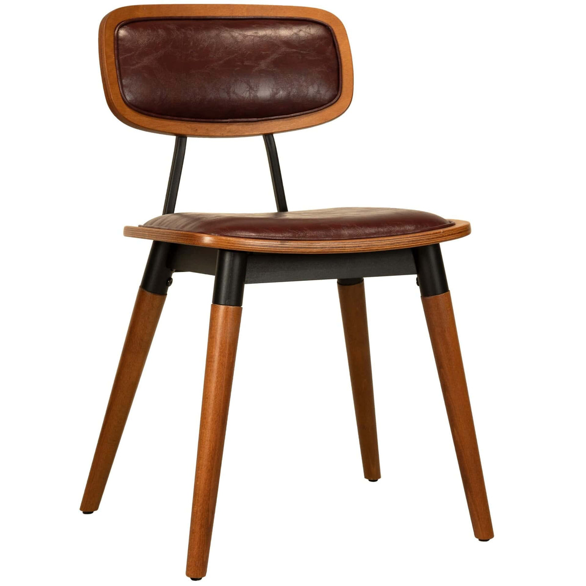 Studo Stoel – Kunstleder Bordeaux
