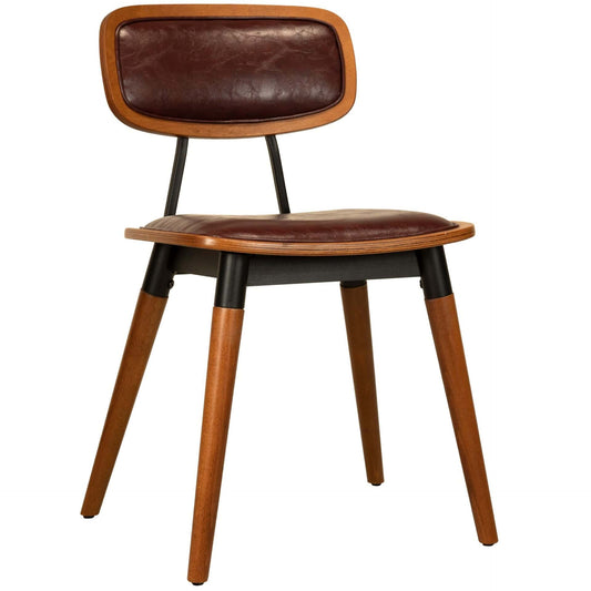 Studo Stoel – Kunstleder Bordeaux