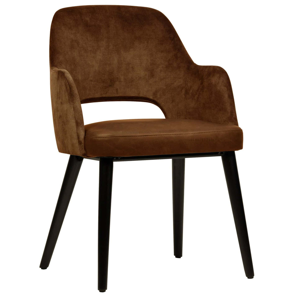 Olsen Armstoel – Roest Bruin