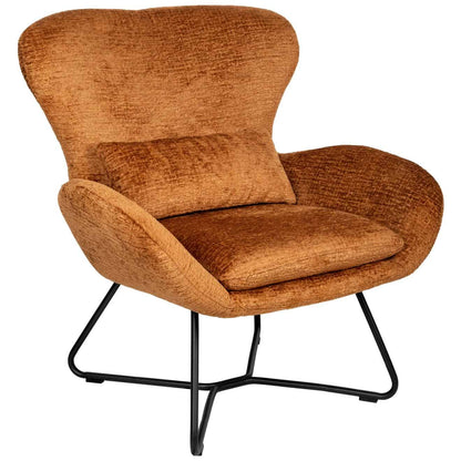 Eden Lounge Stoel – Cognac