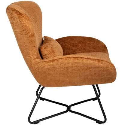 Eden Lounge Stoel – Cognac