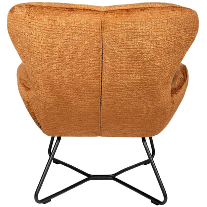 Eden Lounge Stoel – Cognac