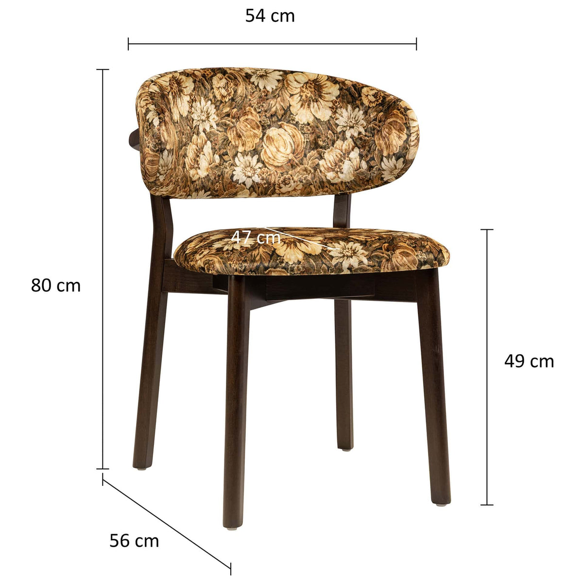 Loraine Stoel – Printed – Beige/Bruin