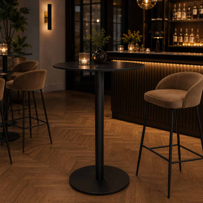 Utah Big Onderstel – Bar – 110cm – Gietijzer – Zwart