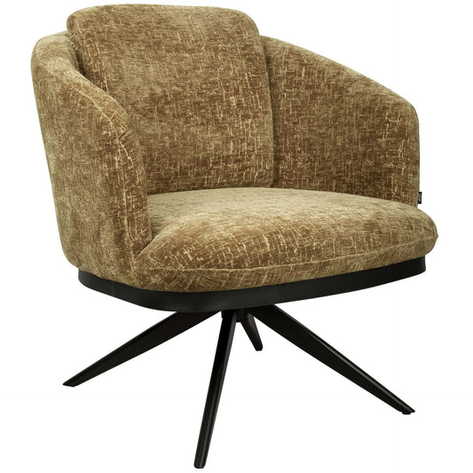 Sierra Lounge Stoel – Draaibaar – Army