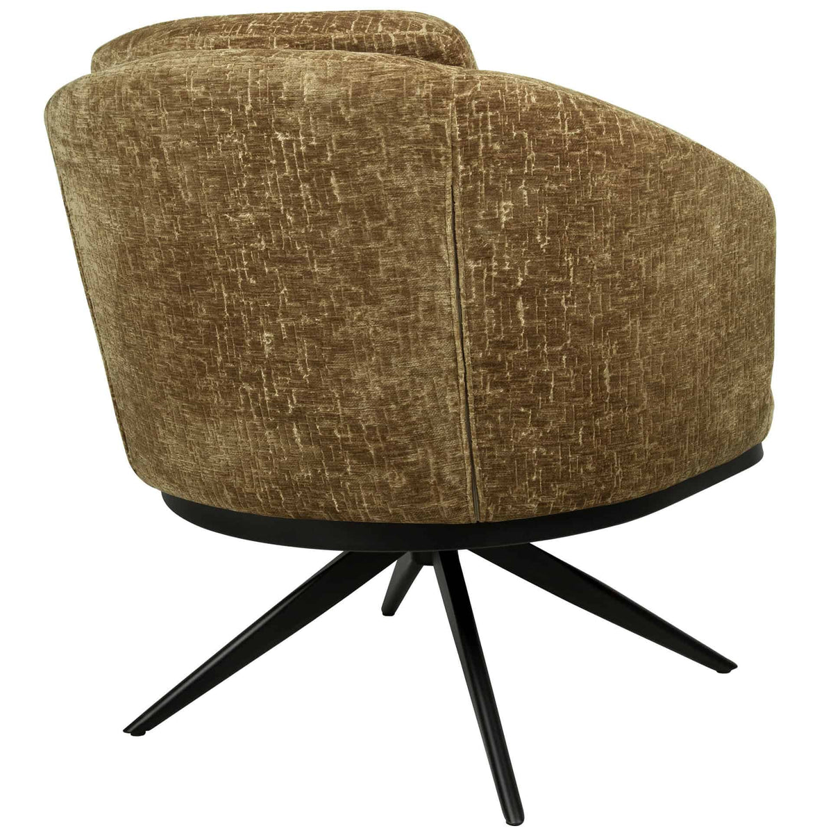 Sierra Lounge Stoel – Draaibaar – Army