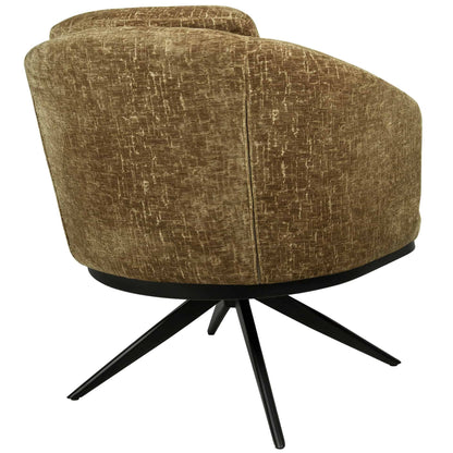 Sierra Lounge Stoel – Draaibaar – Army