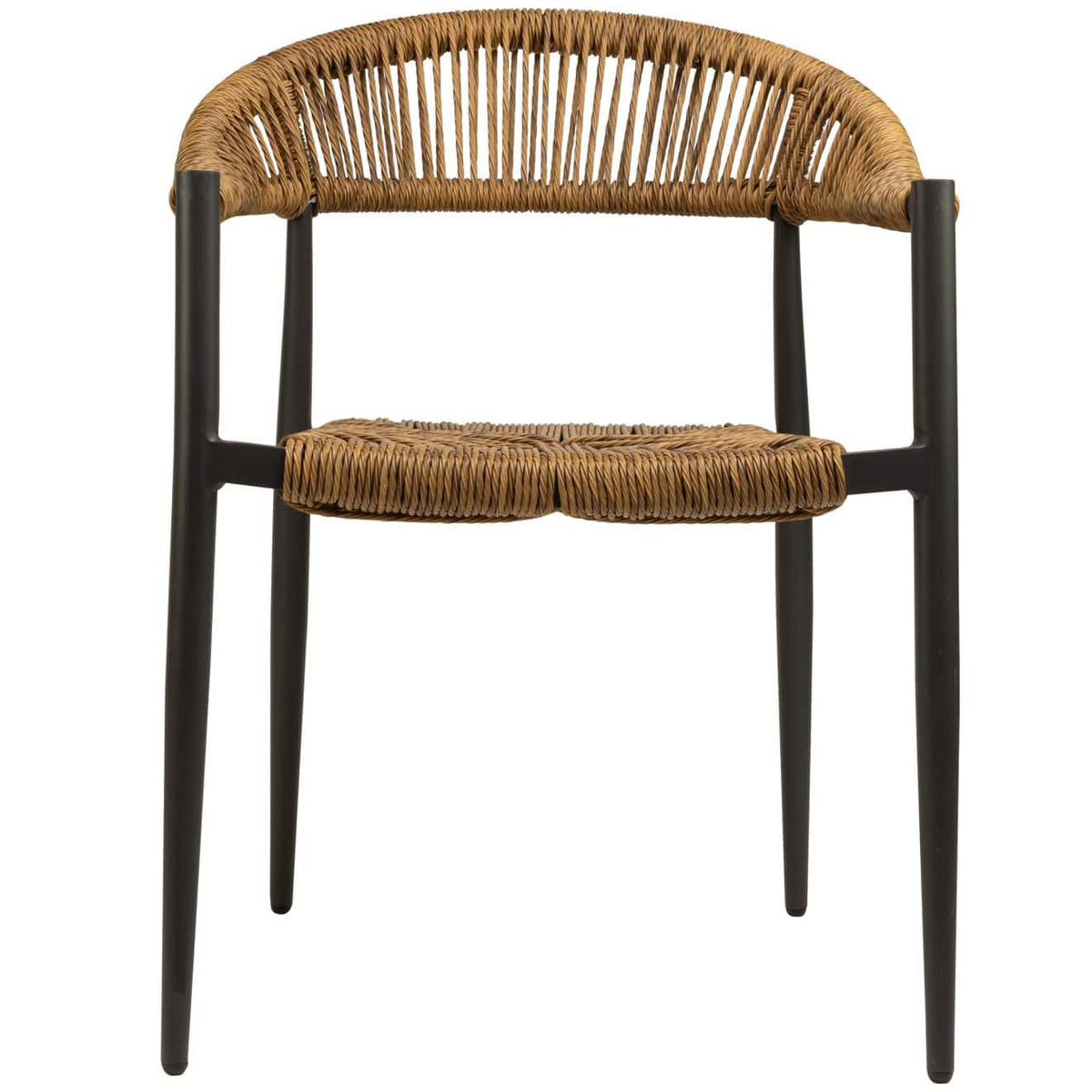 Jonah Terrasstoel – Charcoal/Naturel