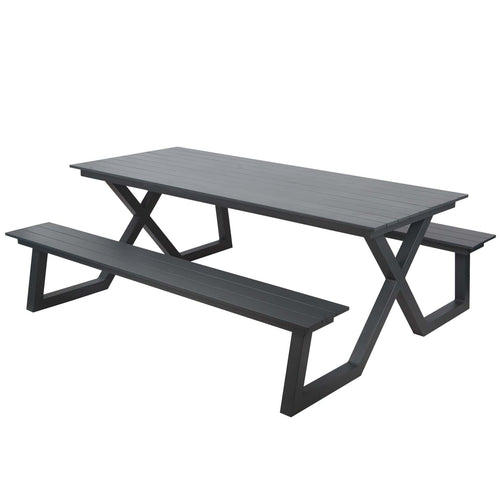 Darby Alu Picknickset – Antraciet
