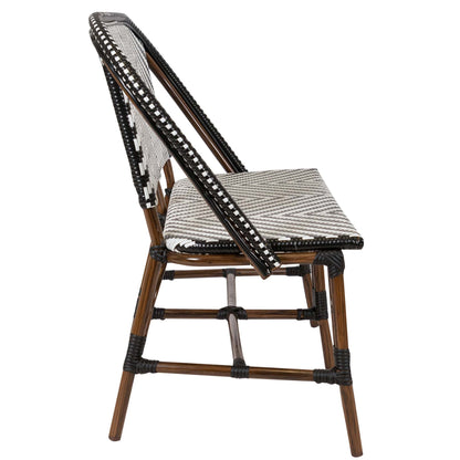 Toby-I Terrasbank – Bamboo/Zwart-Wit