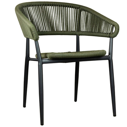 Jacco Terrasstoel – Charcoal/Olive