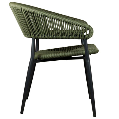 Jacco Terrasstoel – Charcoal/Olive