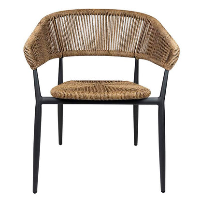 Jacco Terrasstoel – Charcoal/Natural