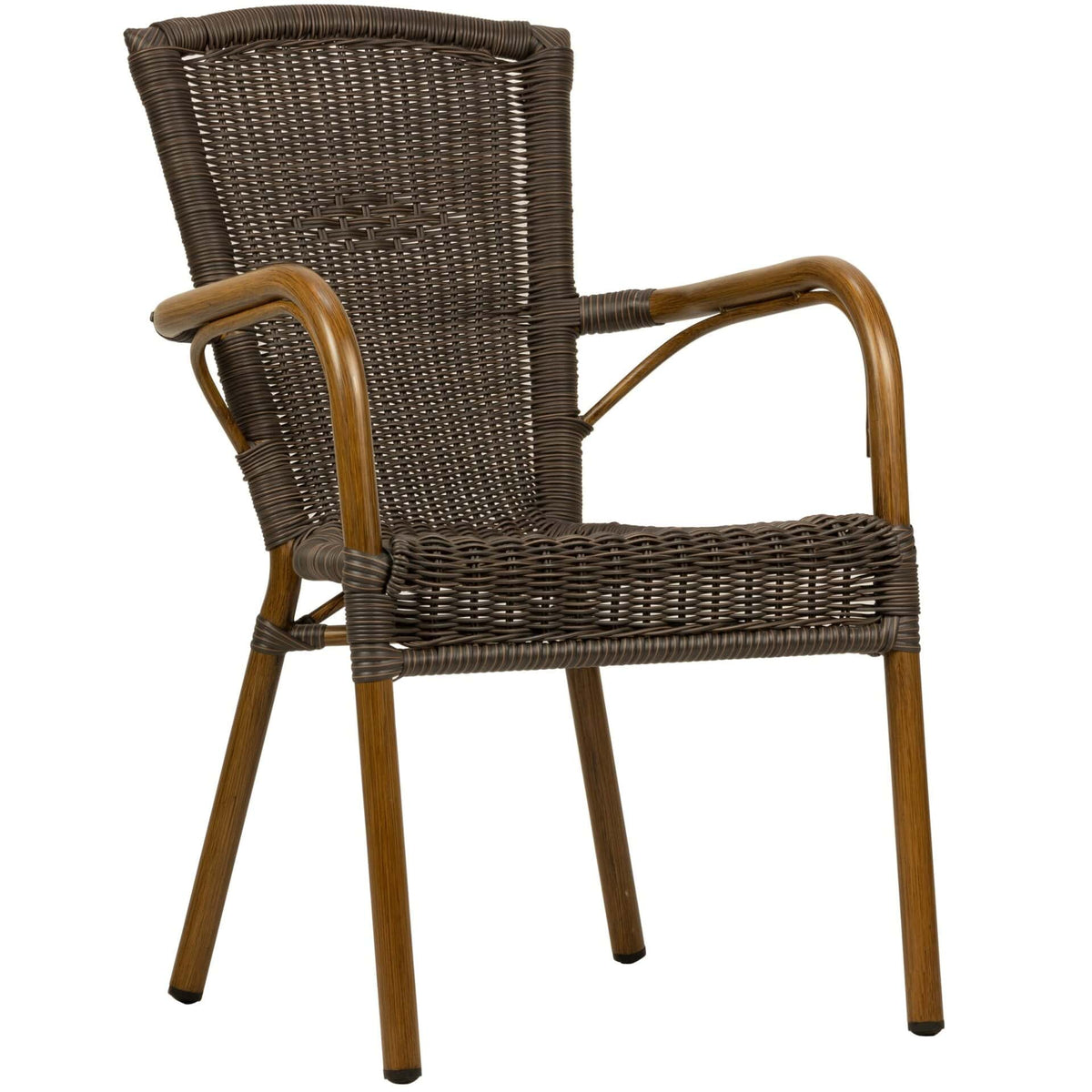 Santa Fe Terrasstoel – Dark Wood