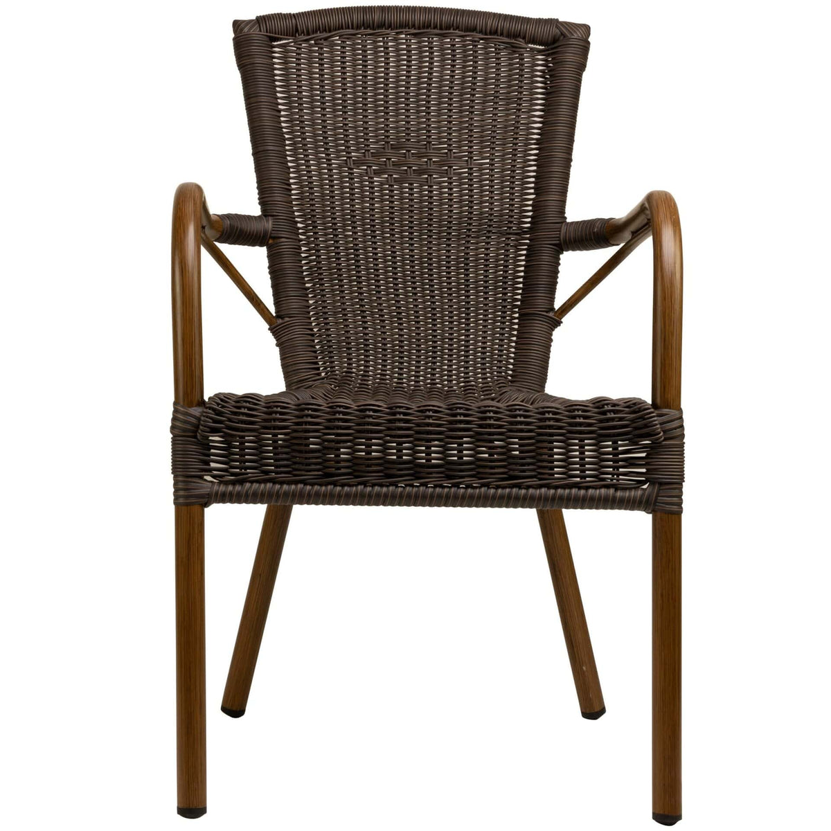 Santa Fe Terrasstoel – Dark Wood