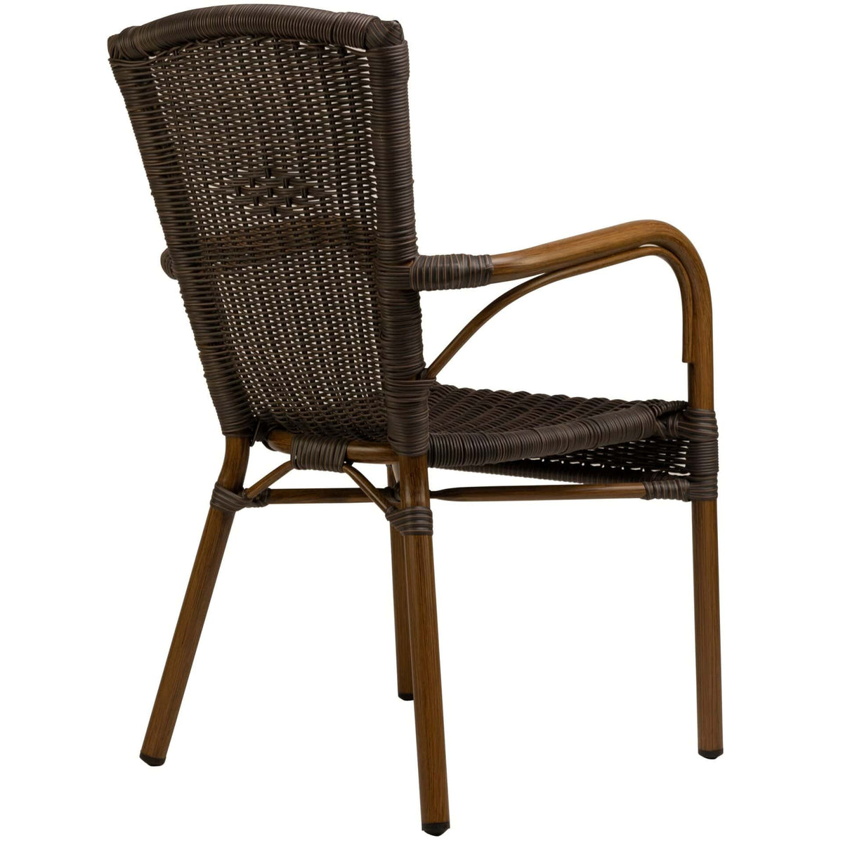 Santa Fe Terrasstoel – Dark Wood