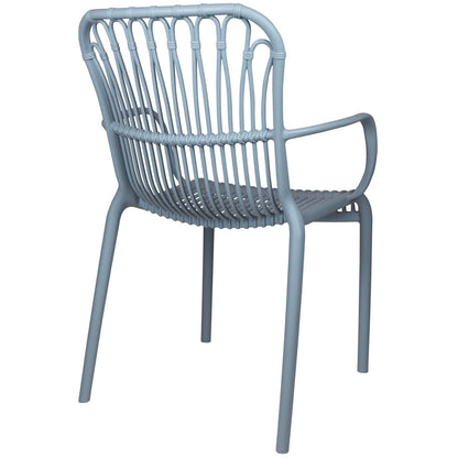 Lola Terrasstoel – Grijs-blauw
