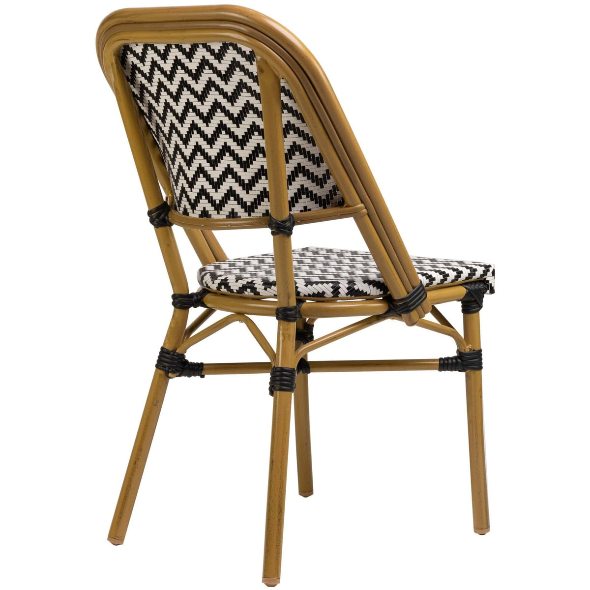 Marceille Terrasstoel – Zwart/Wit