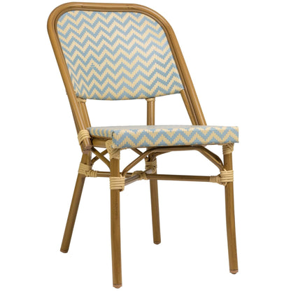 Marceille Terrasstoel – Blauw/Beige