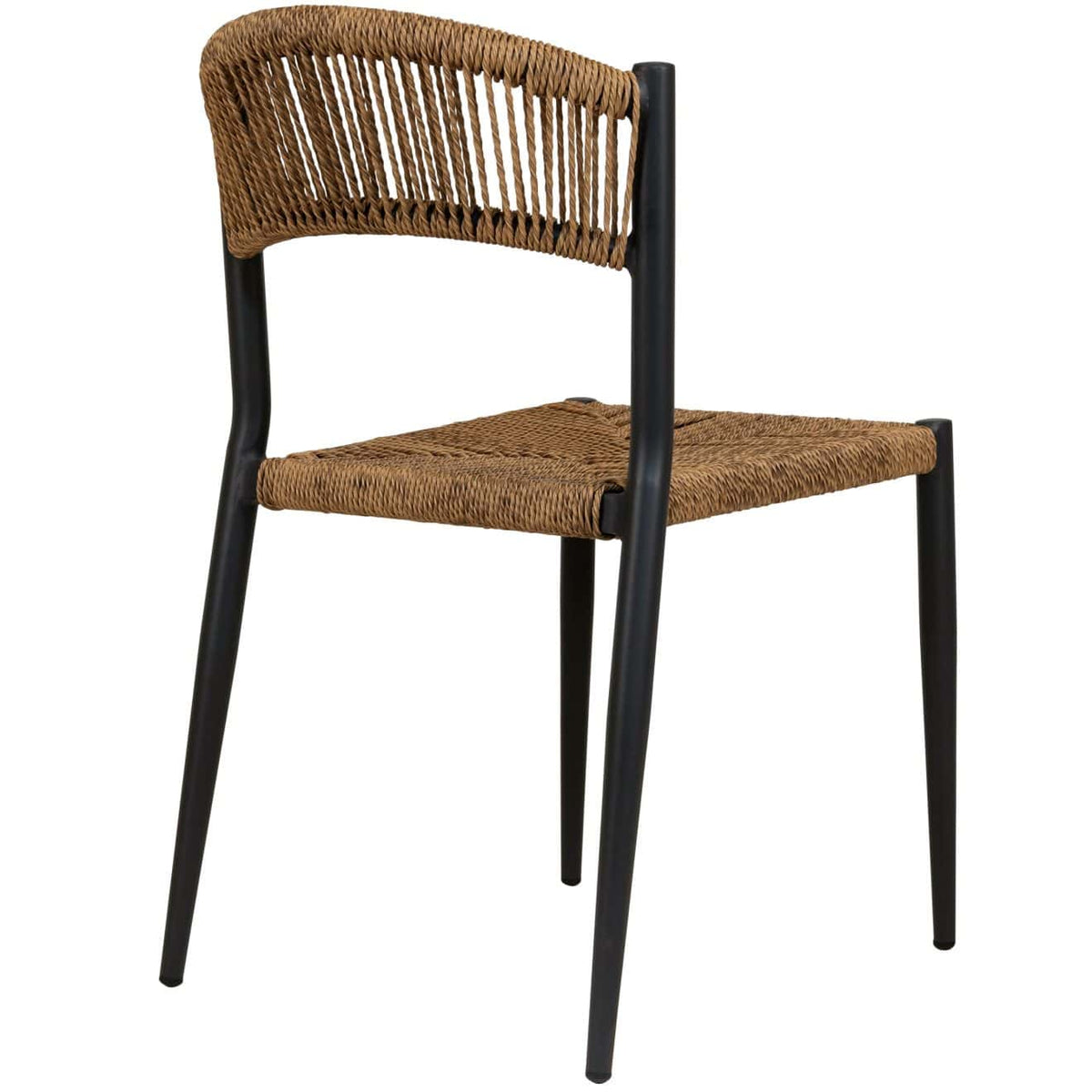 Jonah Stoel Zonder Arm – Charcoal/Natural