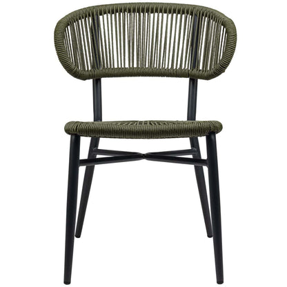 Jorden Terrasstoel – Charcoal/Green