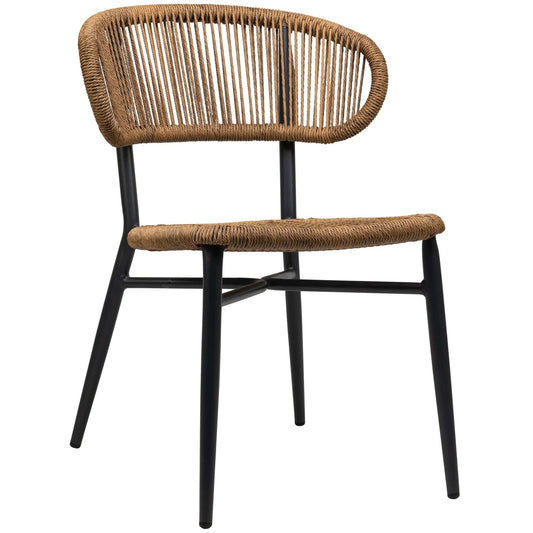 Jorden Terrasstoel – Charcoal/Naturel