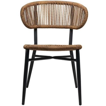 Jorden Terrasstoel – Charcoal/Naturel